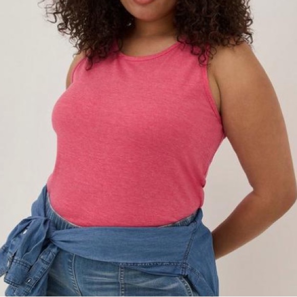 NWT TORRID JERSEY CREW NECK TANK 2X - Picture 2 of 4